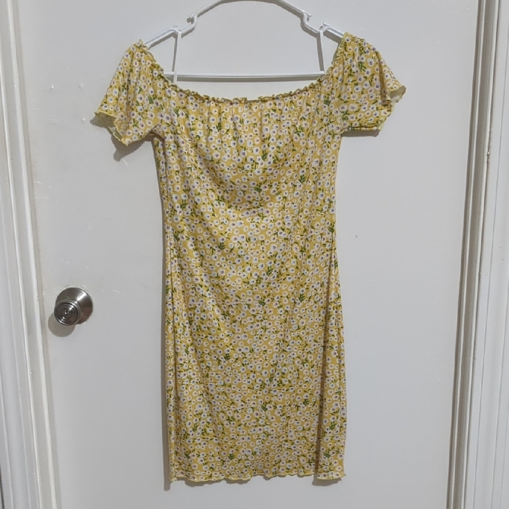 Floral Off-Shoulder Dress
